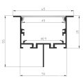 flush mounted Linear Light Aluminium Extrusion Channel